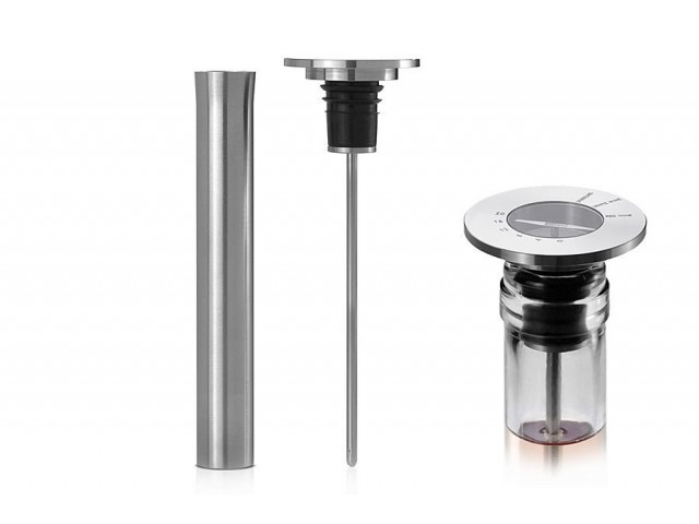 Термометр для вина/пробка для бутылки AdHoc CHAMP