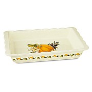 Блюдо для запекания прямоугольное Тыква Nuova Cer