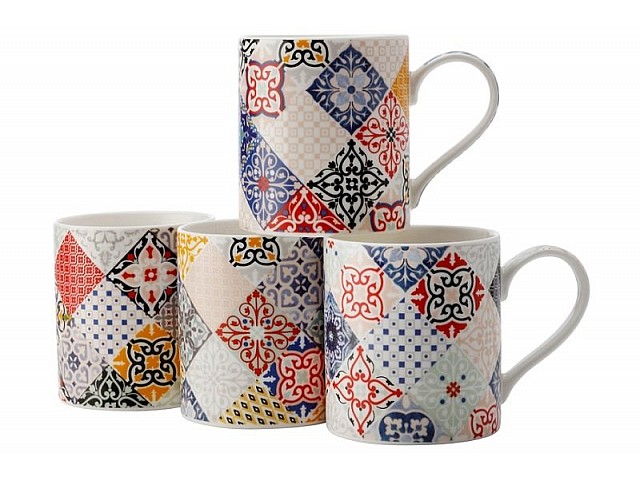 Набор из 4-х кружек Марракеш
