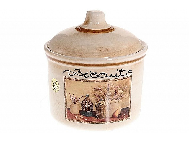 Банка для сыпучих продуктов с крышкой (большая) LCS Натюрморт