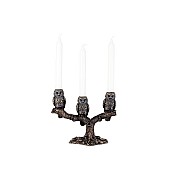 Подсвечник Три совы