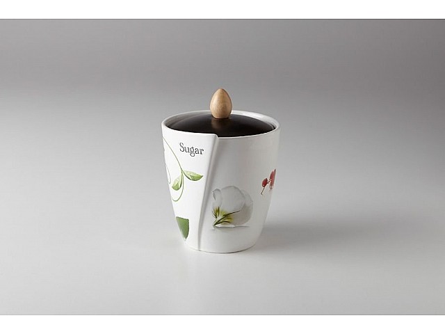 Банка для сыпучих продуктов Сахар Нежность Ceramiche Viva