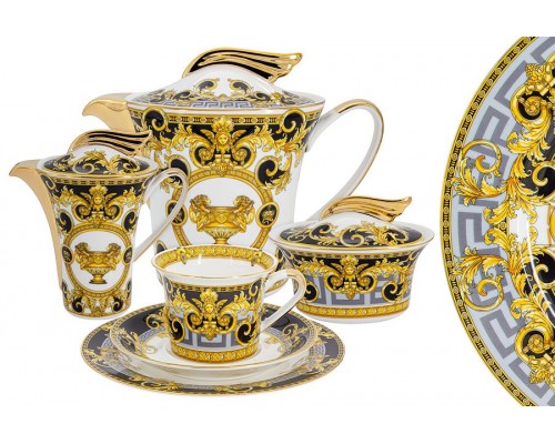 Чайный сервиз Консул Royal Crown на 6 персон 21 предмет