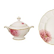 Сахарница с крышкой Пион Narumi