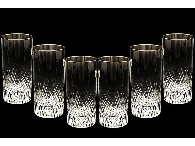 Набор 6 хрустальных стаканов для воды Same Виченца 0,3 л