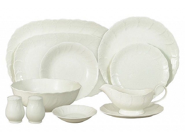 Обеденный сервиз Белый город Narumi на 6 персон 27 предметов