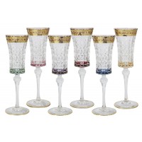 Набор бокалов для шампанского Same Цветная Флоренция