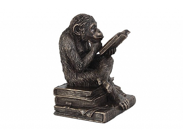 Статуэтка Обезьяна с книгой