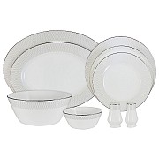 Обеденный сервиз Narumi Бриз (Ruﬄe) из 25 предметов на 6 персон