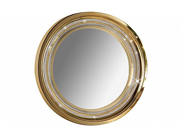 Зеркало настенное Bruno Costenaro круглое Нью-Йорк кремовый