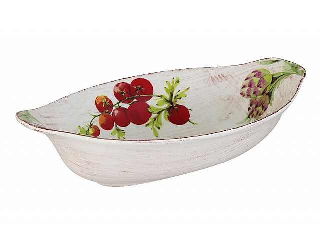 Блюдо овальное LCS Овощное ассорти