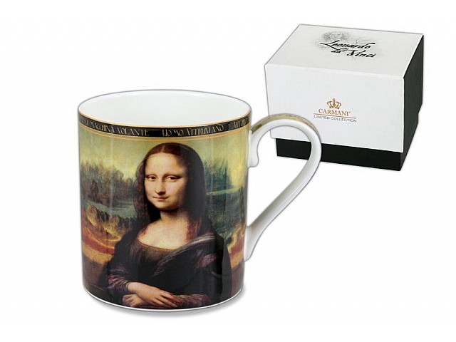 Кружка Carmani Мона Лиза (Да Винчи) 0,38 л