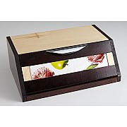 Хлебница Яблоки и камелии Ceramiche Viva
