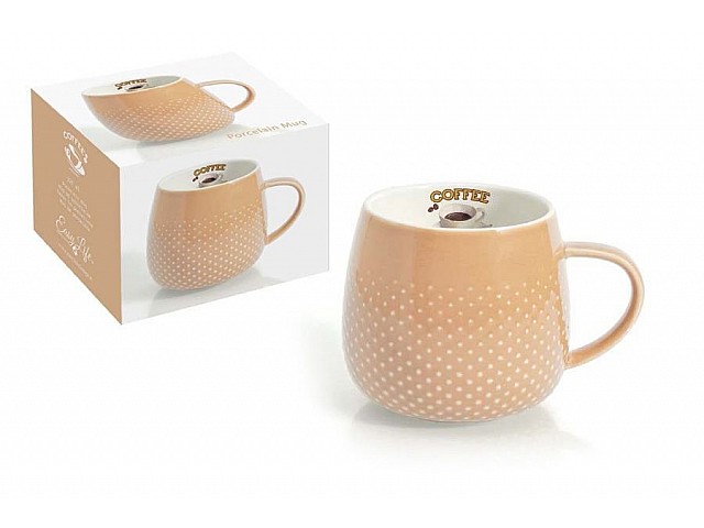 Кружка кремовая Капли дождя R2S