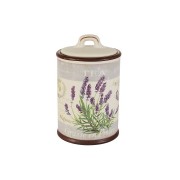 Банка для сыпучих продуктов (чай) Лаванда LF Ceramic
