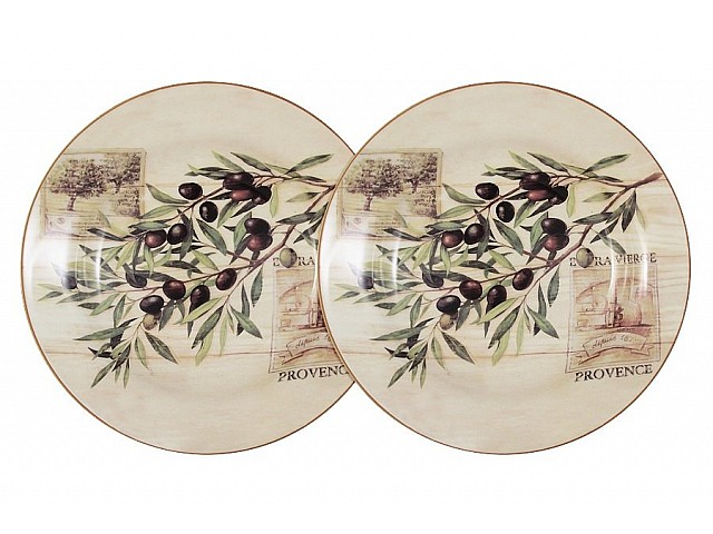 Набор из 2-х суповых тарелок Оливки LF Ceramic