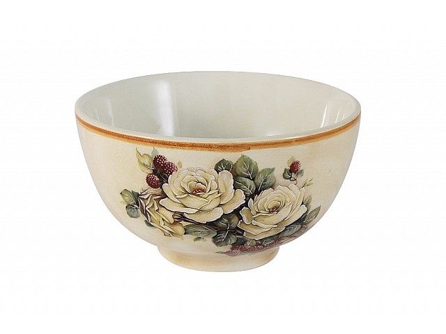 Салатник LCS Роза и малина, малый