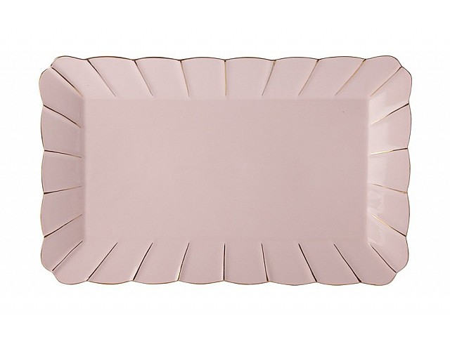 Блюдо прямоугольное (розовое) Свежее дыхание Maxwell & Williams