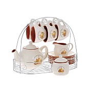 Чайный сервиз Сардиния Terracotta на 6 персон