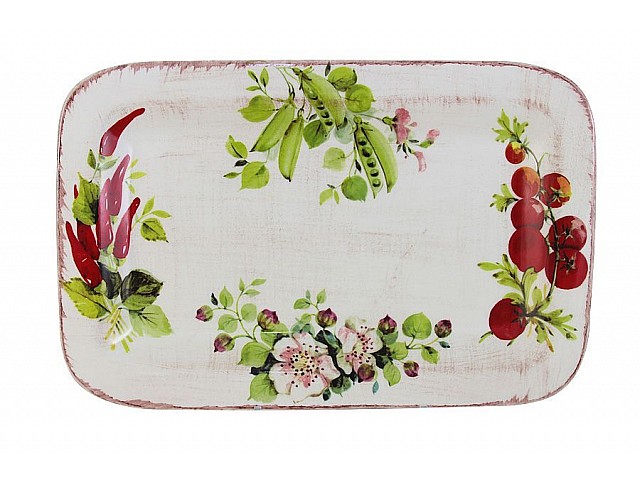 Блюдо прямоугольное LCS Овощное ассорти