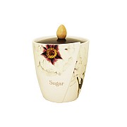 Банка для сыпучих продуктов Сахар Земляничная поляна Ceramiche Viva
