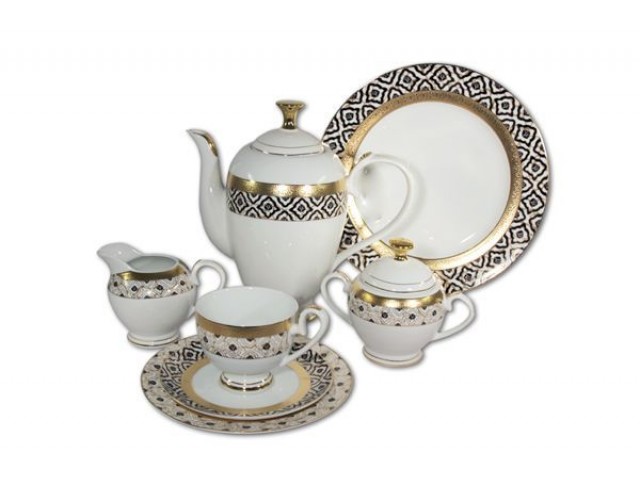 Чайный сервиз Самарканд Midori 42 предмета на 12 персон