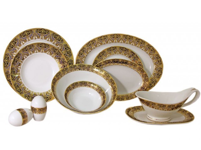 Обеденный сервиз Шахерезада Midori на 6 персон 27 предметов