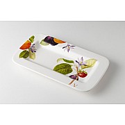 Блюдо прямоугольное Фруктовая фантазия Ceramiche Viva