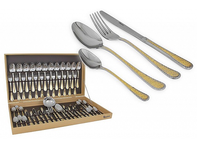Набор столовых приборов из 51 предмета на 12 персон TEO Giorinox