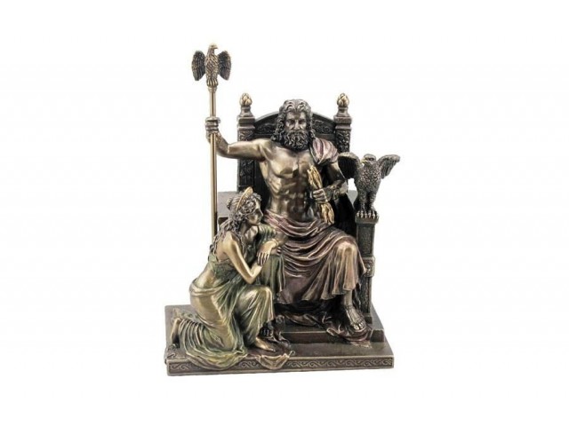 Статуэтка Зевс и Гера на троне