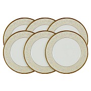 Набор из 6 салатных тарелок Ноктюрн Голд Narumi
