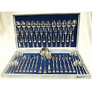 Набор столовых приборов из 51 предмета Gemini Gold Flower