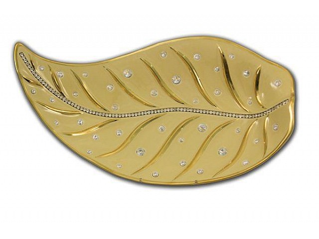 Декоративное блюдо Листок Bruno Costenaro