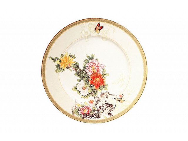 Тарелка 23 см Японский сад Imari