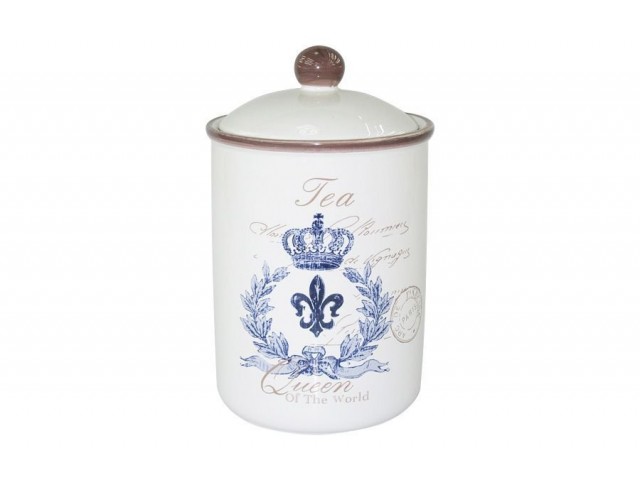 Банка для сыпучих продуктов (чай) LF Ceramic Королевский