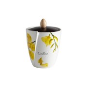 Банка для сыпучих продуктов (кофе) Лето Ceramiche Viva