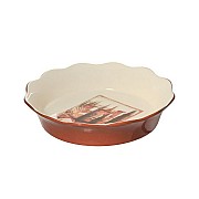 Круглое блюдо для выпечки Итальянская деревня