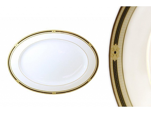 Овальное блюдо Виндзор Narumi 38 см