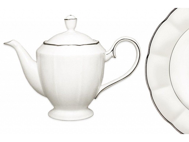 Чайник с крышкой Серебряный лотос Narumi