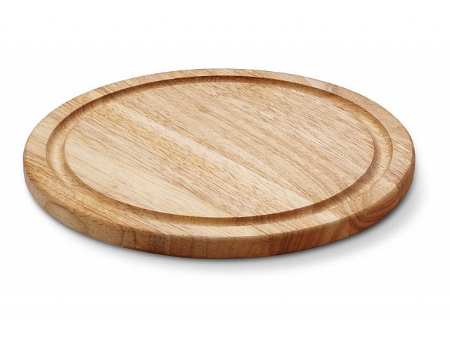 Разделочная доска круглая Continenta 25 см цвет натуральный