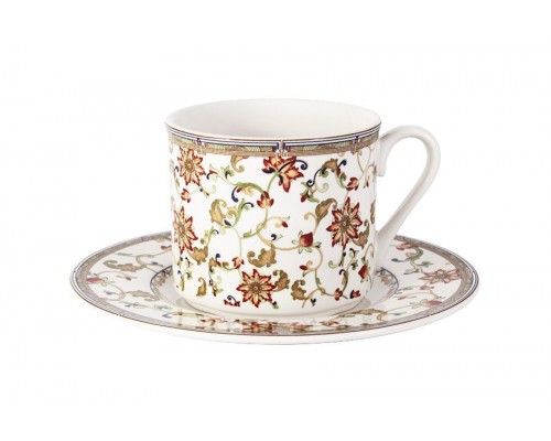 Чашка с блюдцем Кардинал Imari Мелкие цветы 0,2 л