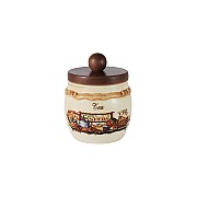 Банка для сыпучих продуктов с крышкой (чай) LCS Садовые цветы