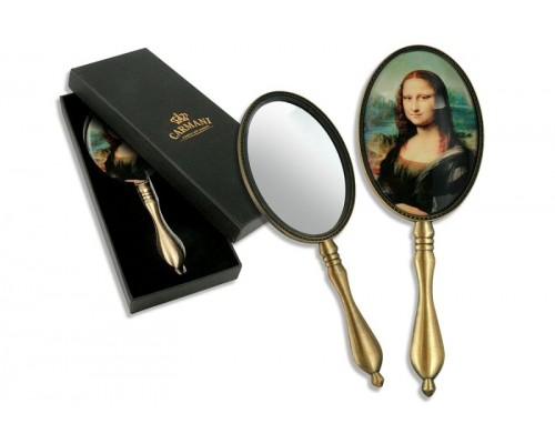Зеркало ручное Carmani Леонардо да Винчи Джоконда