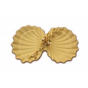 Блюдо ракушка двойная Рим Bruno Costenaro 36 см