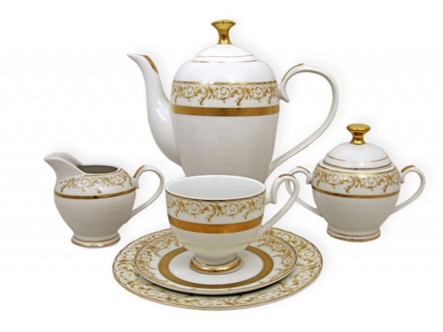 Чайный сервиз Лейла Midori 42 предмета на 12 персон