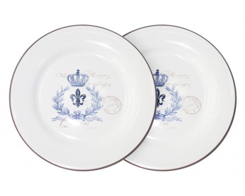 Набор из 2-х обеденных тарелок LF Ceramic Королевский
