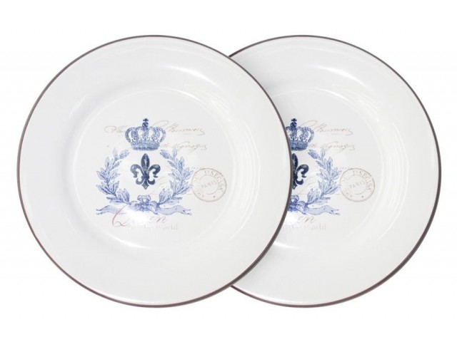 Набор из 2-х обеденных тарелок LF Ceramic Королевский