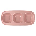 Набор посуды Форма Maxwell & Williams розовый: тарелка + 3 салатника