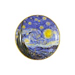 Чашка с блюдцем Звёздная ночь (Ван Гог) Carmani 0,25 л