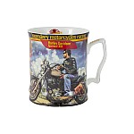Кружка с брелоком Мотоцикл Харлей - Дэвидсон Спортстер 883, юноша Carmani 0,5 л